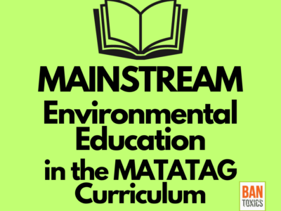 Mainstream Environmental Education in the MATATAG Curriculum(2)