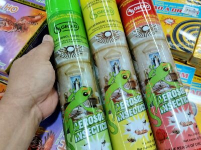 FDA-warned Gecko insecticide sprays.