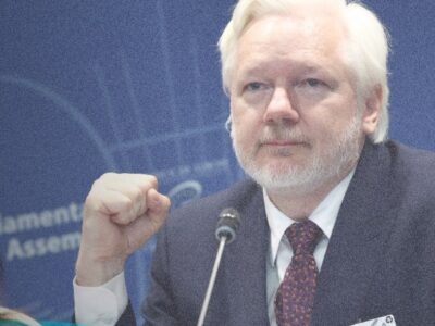 Assange a Strasburgo