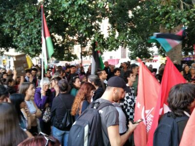 Cagliari, 5 ottobre 2024, manifestazione in piazza Garibaldi - Foto di  Pierpaolo Loi