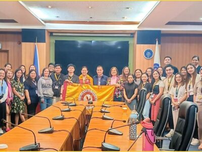 Acting Deputy Administrator Mr. Vicente A. Evidente Jr., with SBMA administrators and personnel, join BCU Graduate School Faculty Dr. Janice Alejandrino, Dean Genevieve B. Kupang, Marketing Officer, MBA student Karl Matthieu B. Rillera, and the BCU students and faculty for a commemorative photo at the SBMA Board Room, marking a meaningful session of collaboration and learning.