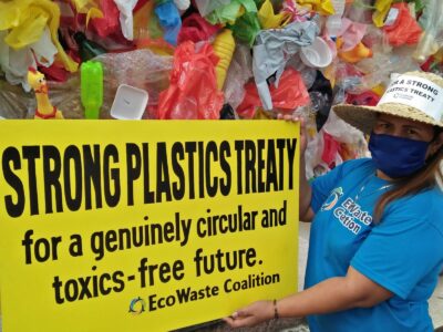 The treaty must set binding controls and targets addressing the threats from plastics to public health and the environment throughout their lifecycle.