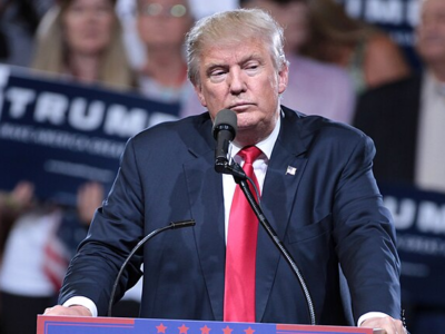 Trump Podium