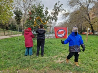 foto di Andrea Gattamelata, a nome dell'Assemblea Monteverde Antifascista