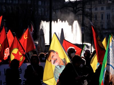 Milano, manifestazione per la libertà di Abdullah Öcalan