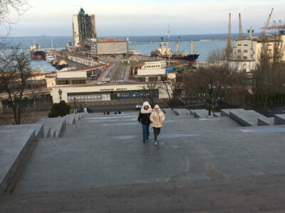 Die Potemkinsche Treppe in Odessa (Bild von Mauro Zanella)