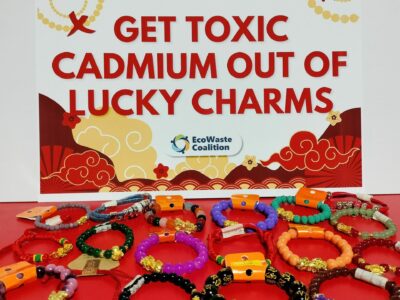 Some bracelets being sold to luck seekers may contain cadmium, a highly toxic chemical.