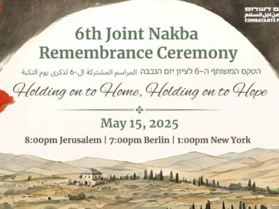 cerimonia Nakba