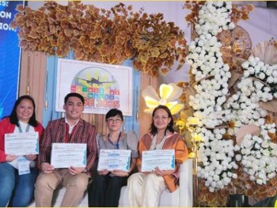 Congratulations to BCU’s Outstanding Winners of RISE2025 I CREATE IMPACT. From L to R: 1) Best Presenter Ms. Kristel D. Alcantara (College of Nursing and School of Midwifery); 2) Best Presenter and Best Paper Awardee Engr. Antero D. Mappang, Jr. (represented by Dr. Michael Sebullen, RDO Director). Engr. Mappang was unable to attend the awarding ceremony due to work commitments.; 3) Best Presenters Dr. Lourdes Trajano and Dr. Genevieve Balance Kupang (Graduate School). Your dedication and excellence inspire us all! Photo Credit: Sonny Boy T. Ancheta.