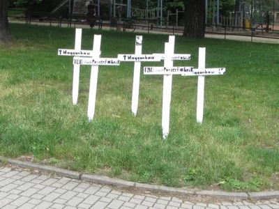 Kreuze gegen den Krieg