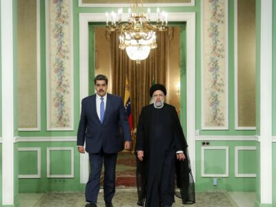 Maduro meets then-President Raisi of Iran on June 11, 2022.