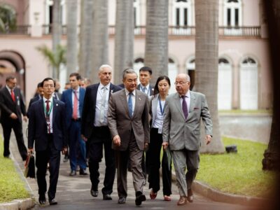 Second day of the Foreign Ministers Meeting at the Itamaraty Palace. Image: Isabela Castilho