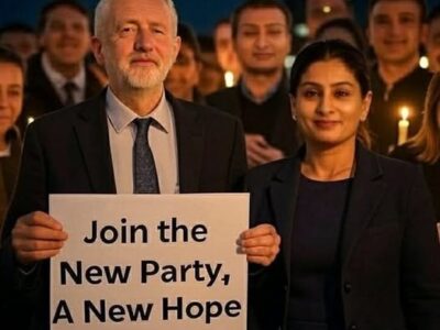 Corbyn e Sultana rit