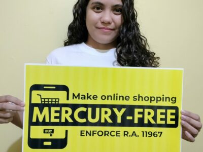 The EcoWaste Coalition presses government regulators to issue takedown orders to stop the illicit online trade of mercury and mercury-added products.