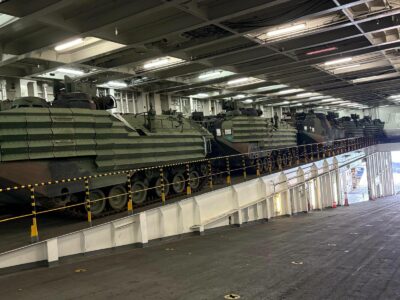 carri armati porto Genova