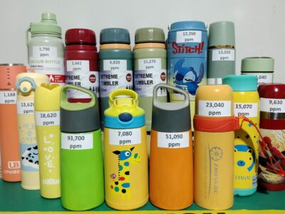 The EcoWaste Coalition urges the government to craft material safety and other essential standards for stainless steel water tumblers to protect consumer health and safety.