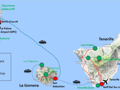 Canary Island7 Route map