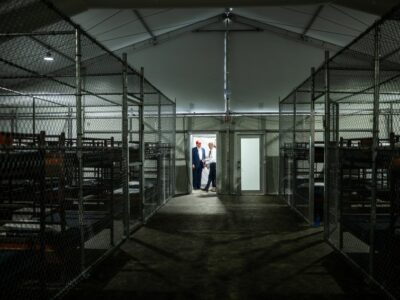 Trump visiting Alligator Alcatraz