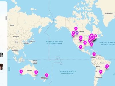 The continuously updated map