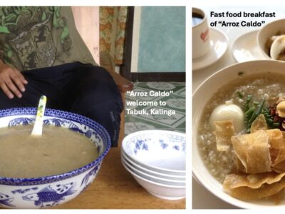 Home cooked and Fast food Arroz caldo