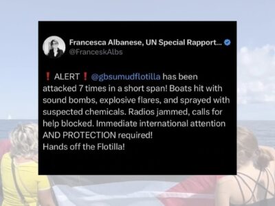 Hands Off the flotilla