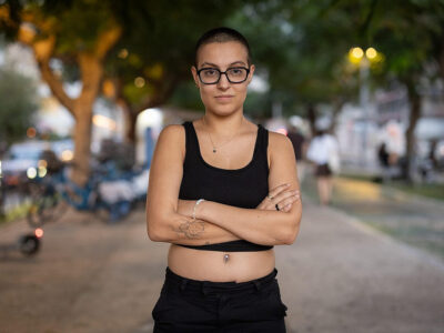 Daniel Schultz, israelische Wehrdienstverweigererin: „Ich verweigere den Wehrdienst, weil es das Humanste ist, was ich tun kann.“