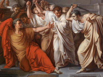 Vincenzo Camuccini, The Death of Julius Caesar