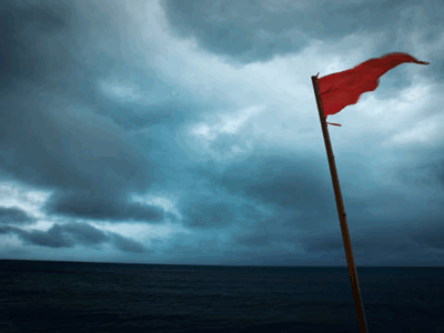 Antartica Red Flag