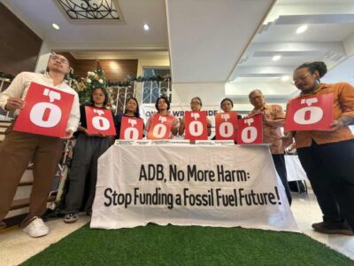 “NGO Forum on ADB network and allies gave the Asian Development Bank (ADB) a zero (Worst Performance) — a failing grade in its 2025 Energy Policy Review and newly released R-Paper — particularly on issues of climate, human rights, and transparency, as the world marks the 10th anniversary of the Paris Agreement.