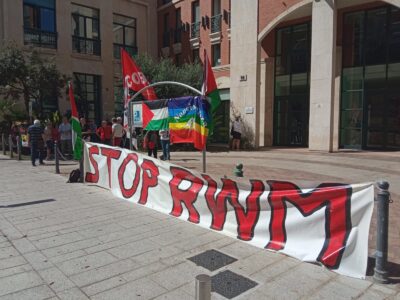 Immagine Sit in Cagliari contro RWM
