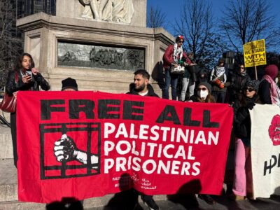 New York: Pro-Palästina-Demo an Thanksgiving