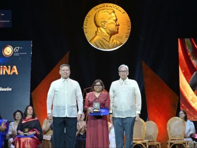 Photo Credits to Ramon Magsaysay Award Foundation.